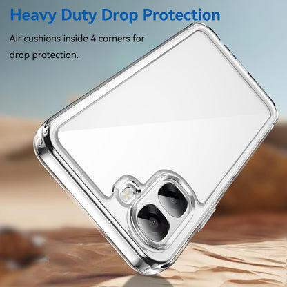 OPPO A6x 5G Acrylic Hybrid TPU Protective Phone Case, Colourful Series Shockproof Cover