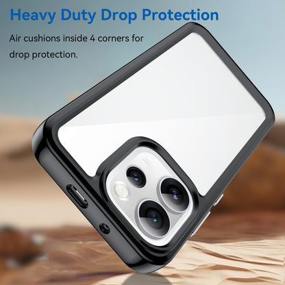 OPPO Reno15 Pro 5G Acrylic Hybrid TPU Protective Phone Case, Colourful Series Shockproof Cover