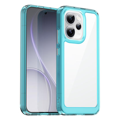 OPPO Reno15 Pro 5G Acrylic Hybrid TPU Protective Phone Case, Colourful Series Shockproof Cover
