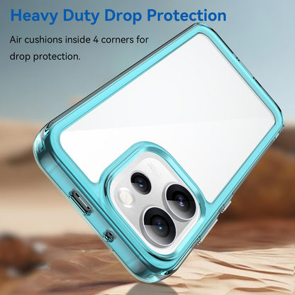 OPPO Reno15 Pro 5G Acrylic Hybrid TPU Protective Phone Case, Colourful Series Shockproof Cover