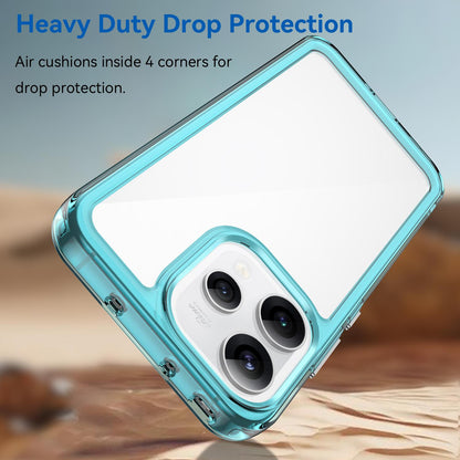 OPPO Reno15 5G Acrylic Hybrid TPU Protective Phone Case, Colourful Series Shockproof Cover