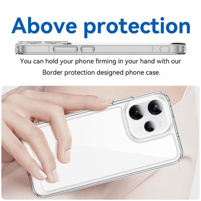 OPPO Reno15 5G Acrylic Hybrid TPU Protective Phone Case, Colourful Series Shockproof Cover