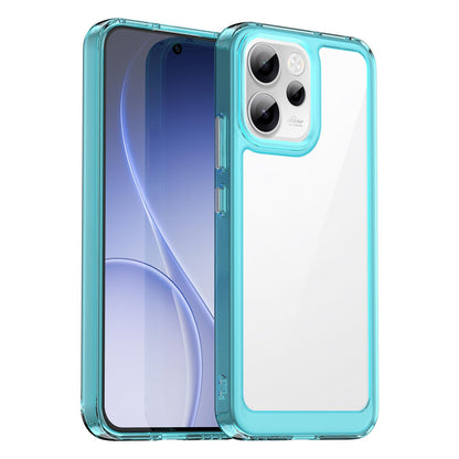 OPPO Reno14 F 5G Acrylic Hybrid TPU Protective Phone Case, Colourful Series Shockproof Cover