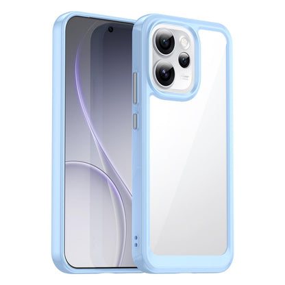 OPPO Reno15 Pro Max 5G Acrylic Hybrid TPU Protective Phone Case, Colourful Series Shockproof Cover