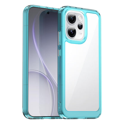 OPPO Reno15 Pro Max 5G Acrylic Hybrid TPU Protective Phone Case, Colourful Series Shockproof Cover