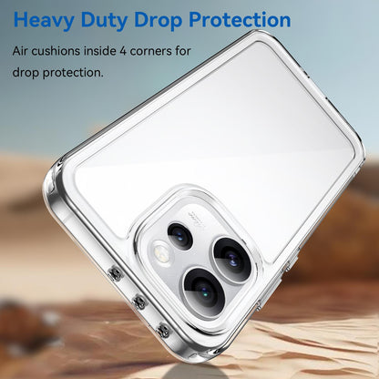 OPPO Reno15 Pro Max 5G Acrylic Hybrid TPU Protective Phone Case, Colourful Series Shockproof Cover