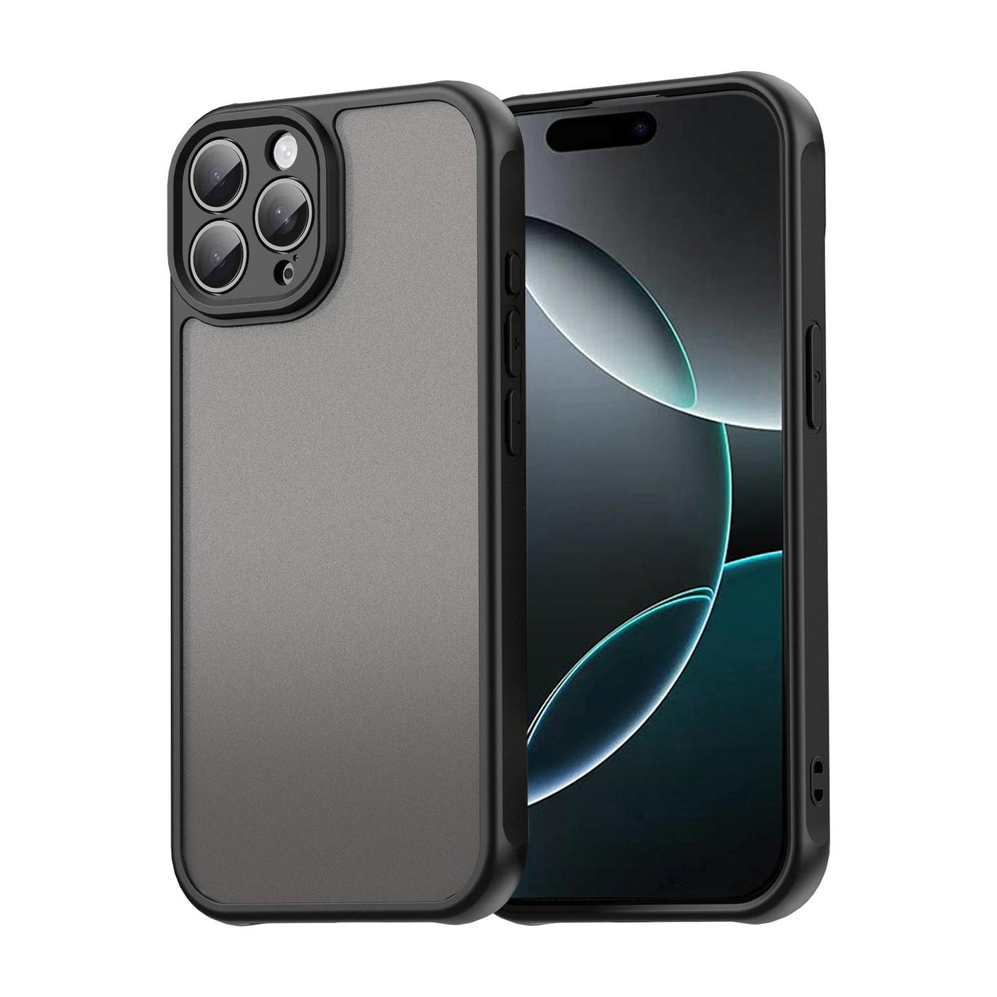 Apple iPhone 16 Pro TPU Hybrid PC Frosted Phone Case with Durable Scratch, Dirt & Wear Protection, Precise Cutouts, Lightweight Easy-Fit Slim Cover
