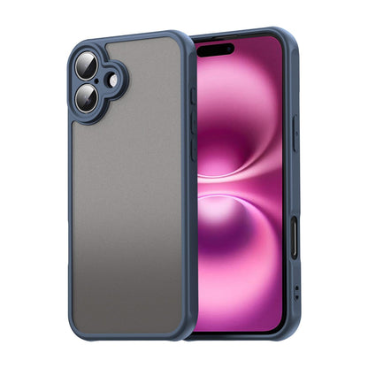 Apple iPhone 16 Plus TPU Hybrid PC Frosted Phone Case with Durable Scratch, Dirt & Wear Protection, Precise Cutouts, Lightweight Easy-Fit Slim Cover