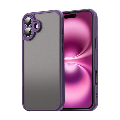 Apple iPhone 16 Plus TPU Hybrid PC Frosted Phone Case with Durable Scratch, Dirt & Wear Protection, Precise Cutouts, Lightweight Easy-Fit Slim Cover
