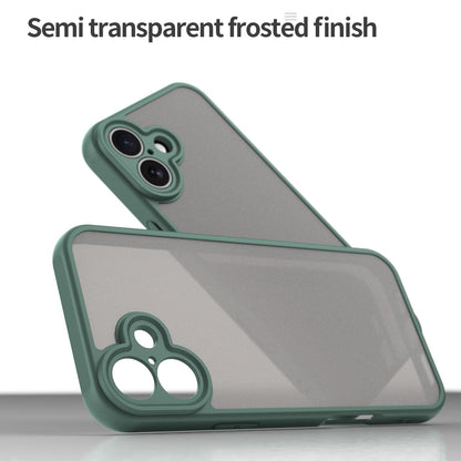 Apple iPhone 16 TPU Hybrid PC Frosted Phone Case with Durable Scratch, Dirt & Wear Protection, Precise Cutouts, Lightweight Easy-Fit Slim Cover