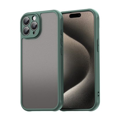 Apple iPhone 15 Pro TPU Hybrid PC Frosted Phone Case with Durable Scratch, Dirt & Wear Protection, Precise Cutouts, Lightweight Easy-Fit Slim Cover