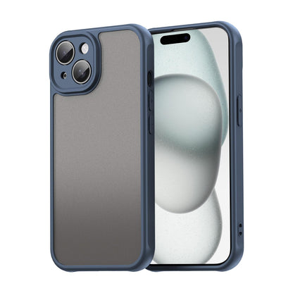 Apple iPhone 15 Plus TPU Hybrid PC Frosted Phone Case with Durable Scratch, Dirt & Wear Protection, Precise Cutouts, Lightweight Easy-Fit Slim Cover