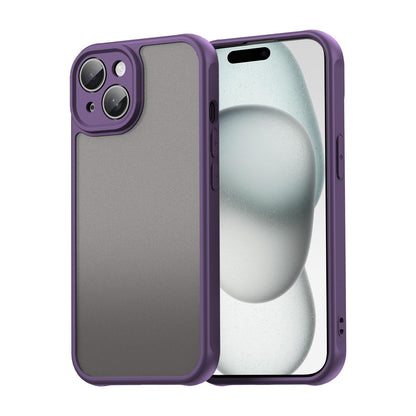 Apple iPhone 15 Plus TPU Hybrid PC Frosted Phone Case with Durable Scratch, Dirt & Wear Protection, Precise Cutouts, Lightweight Easy-Fit Slim Cover