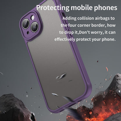 Apple iPhone 15 Plus TPU Hybrid PC Frosted Phone Case with Durable Scratch, Dirt & Wear Protection, Precise Cutouts, Lightweight Easy-Fit Slim Cover