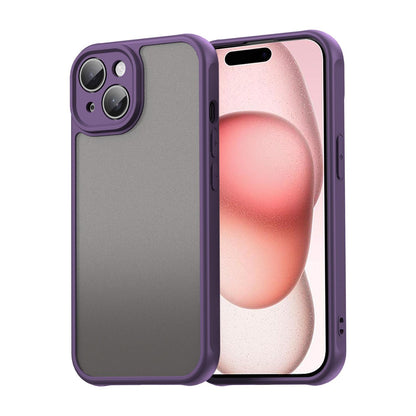Apple iPhone 15 TPU Hybrid PC Frosted Phone Case with Durable Scratch, Dirt & Wear Protection, Precise Cutouts, Lightweight Easy-Fit Slim Cover