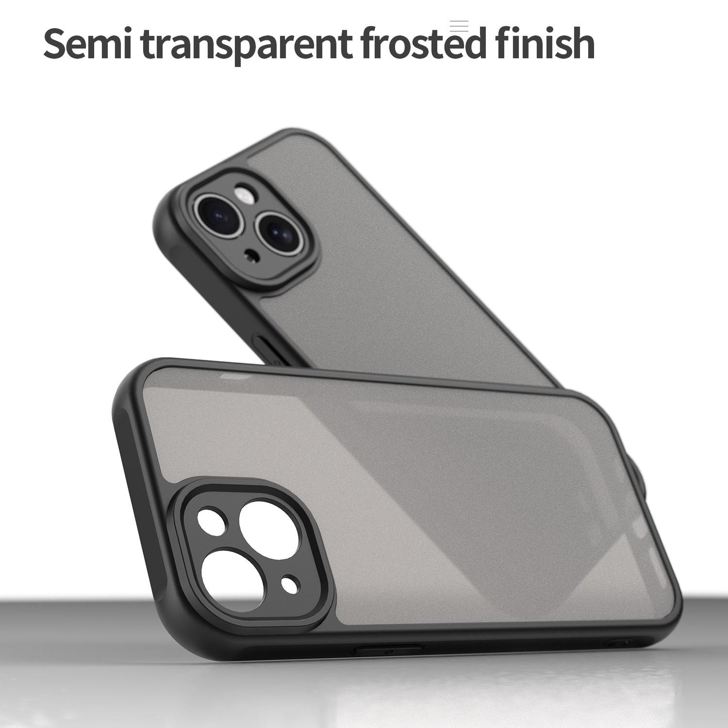 Apple iPhone 14 Plus TPU Hybrid PC Frosted Phone Case with Durable Scratch, Dirt & Wear Protection, Precise Cutouts, Lightweight Easy-Fit Slim Cover