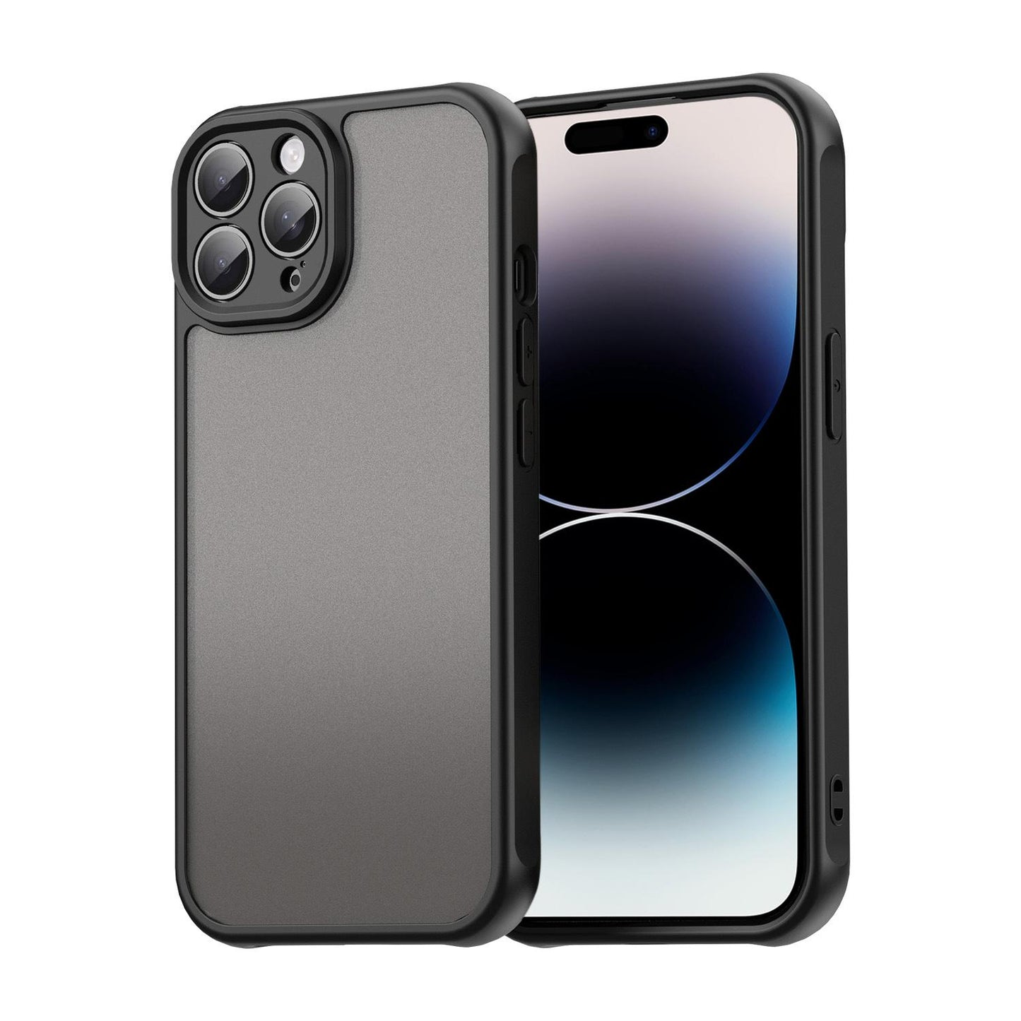 Apple iPhone 14 Pro TPU Hybrid PC Frosted Phone Case with Durable Scratch, Dirt & Wear Protection, Precise Cutouts, Lightweight Easy-Fit Slim Cover