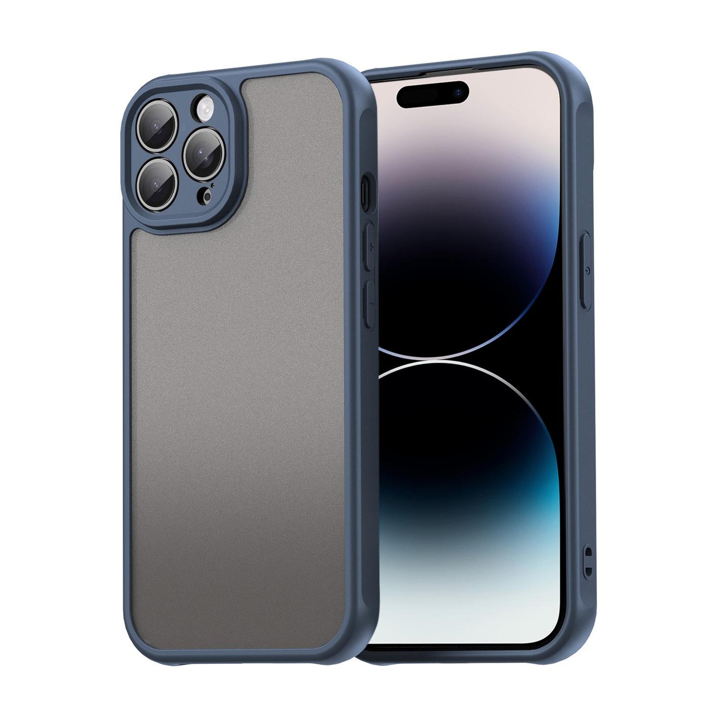 Apple iPhone 14 Pro TPU Hybrid PC Frosted Phone Case with Durable Scratch, Dirt & Wear Protection, Precise Cutouts, Lightweight Easy-Fit Slim Cover