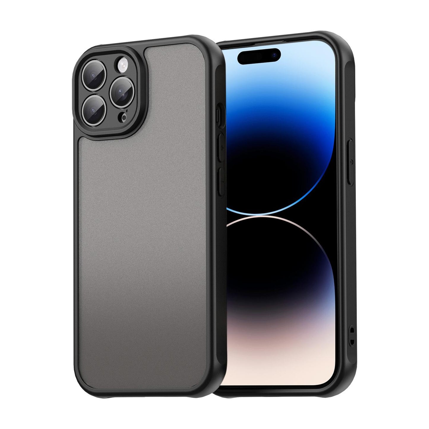 Apple iPhone 14 Pro Max TPU Hybrid PC Frosted Phone Case with Durable Scratch, Dirt & Wear Protection, Precise Cutouts, Lightweight Easy-Fit Slim Cover