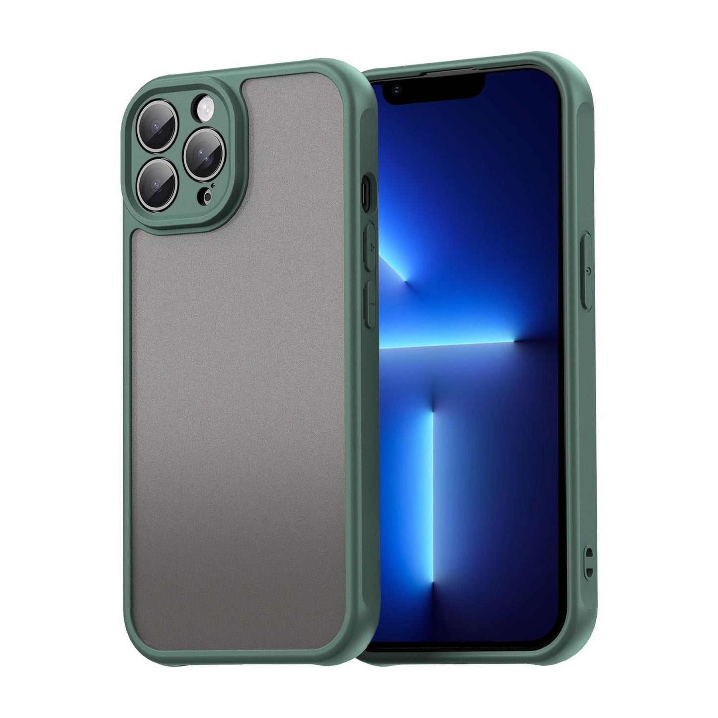 Apple iPhone 13 Pro TPU Hybrid PC Frosted Phone Case with Durable Scratch, Dirt & Wear Protection, Precise Cutouts, Lightweight Easy-Fit Slim Cover