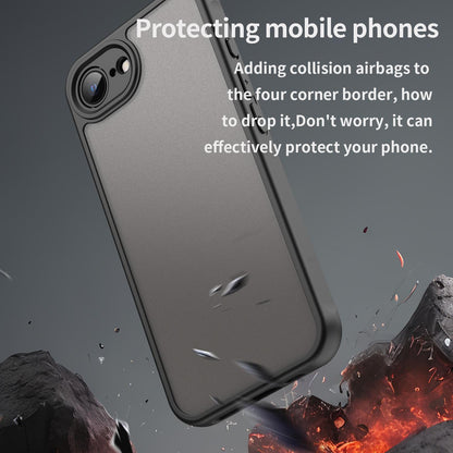 Apple iPhone 17e TPU Hybrid PC Frosted Phone Case with Durable Scratch, Dirt & Wear Protection, Precise Cutouts, Lightweight Easy-Fit Slim Cover
