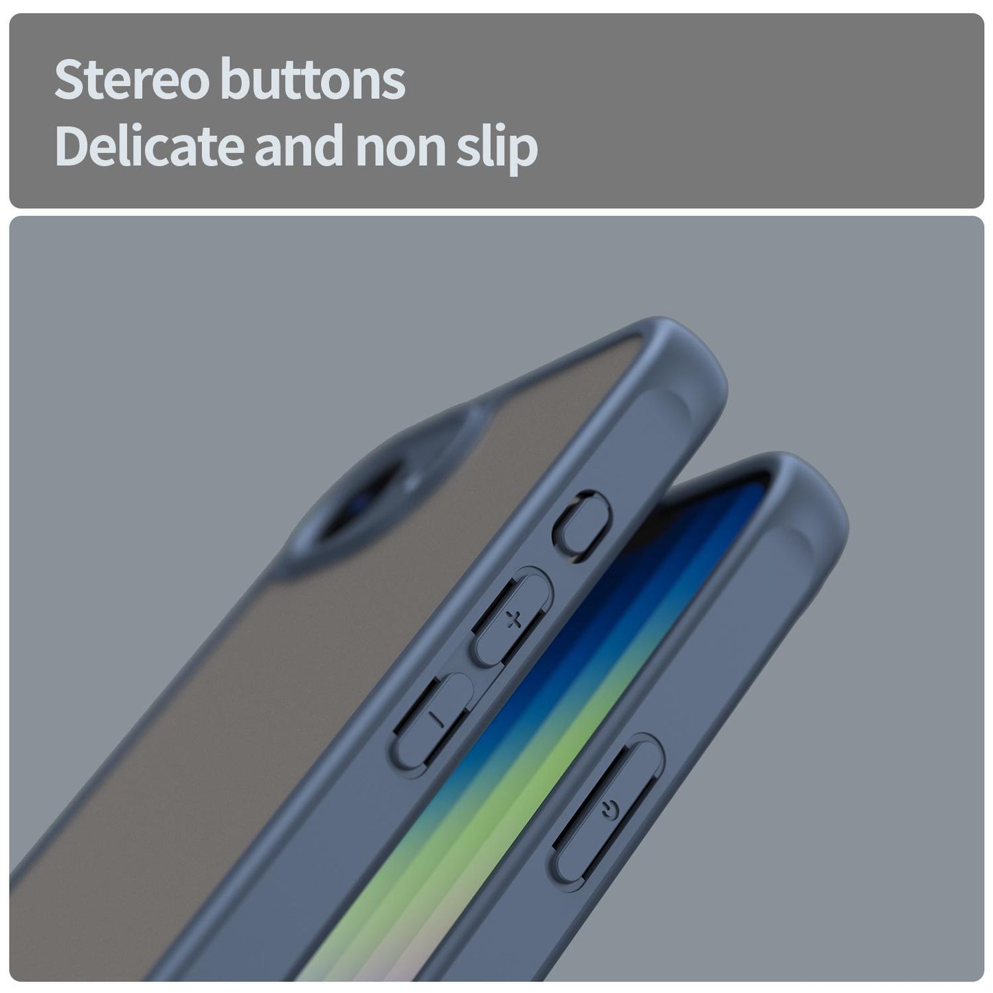Apple iPhone 17e TPU Hybrid PC Frosted Phone Case with Durable Scratch, Dirt & Wear Protection, Precise Cutouts, Lightweight Easy-Fit Slim Cover