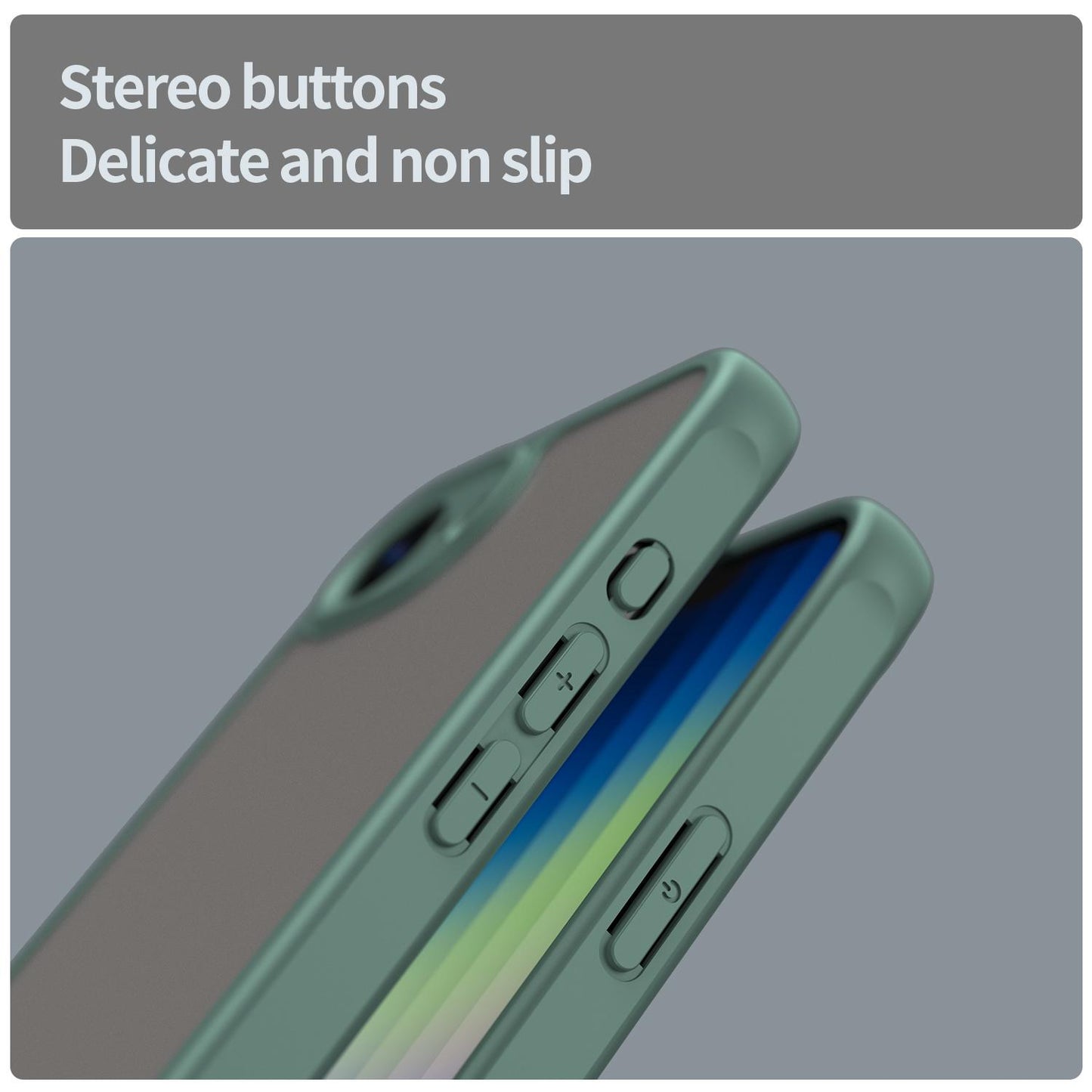 Apple iPhone 16e TPU Hybrid PC Frosted Phone Case with Durable Scratch, Dirt & Wear Protection, Precise Cutouts, Lightweight Easy-Fit Slim Cover