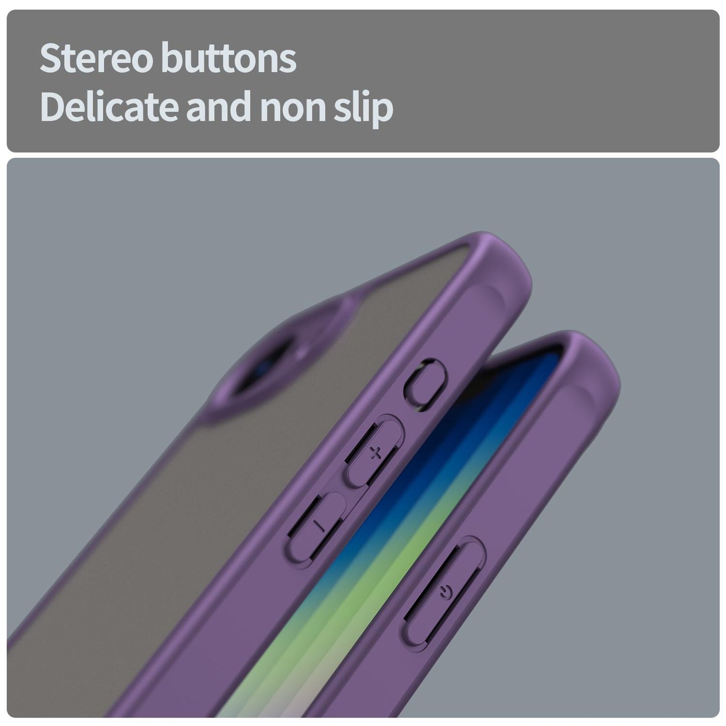 Apple iPhone 17e TPU Hybrid PC Frosted Phone Case with Durable Scratch, Dirt & Wear Protection, Precise Cutouts, Lightweight Easy-Fit Slim Cover