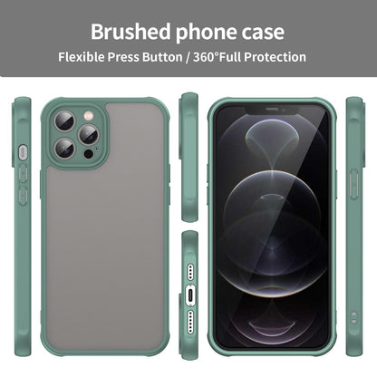 Apple iPhone 12 Pro Max TPU Hybrid PC Frosted Phone Case with Durable Scratch, Dirt & Wear Protection, Precise Cutouts, Lightweight Easy-Fit Slim Cover