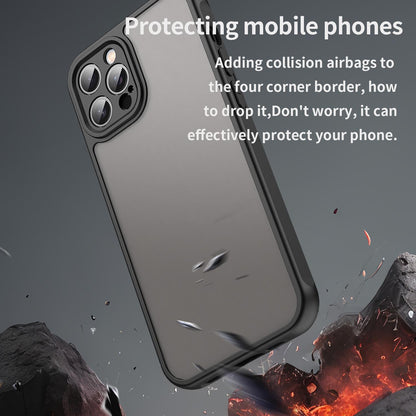 Apple iPhone 12 Pro TPU Hybrid PC Frosted Phone Case with Durable Scratch, Dirt & Wear Protection, Precise Cutouts, Lightweight Easy-Fit Slim Cover
