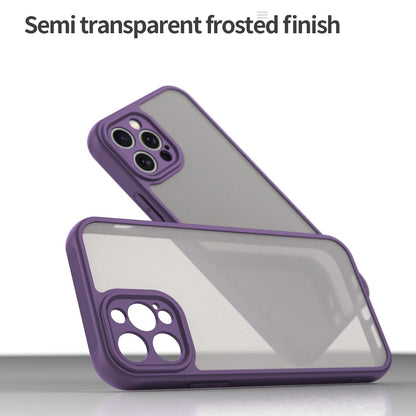 Apple iPhone 12 Pro TPU Hybrid PC Frosted Phone Case with Durable Scratch, Dirt & Wear Protection, Precise Cutouts, Lightweight Easy-Fit Slim Cover