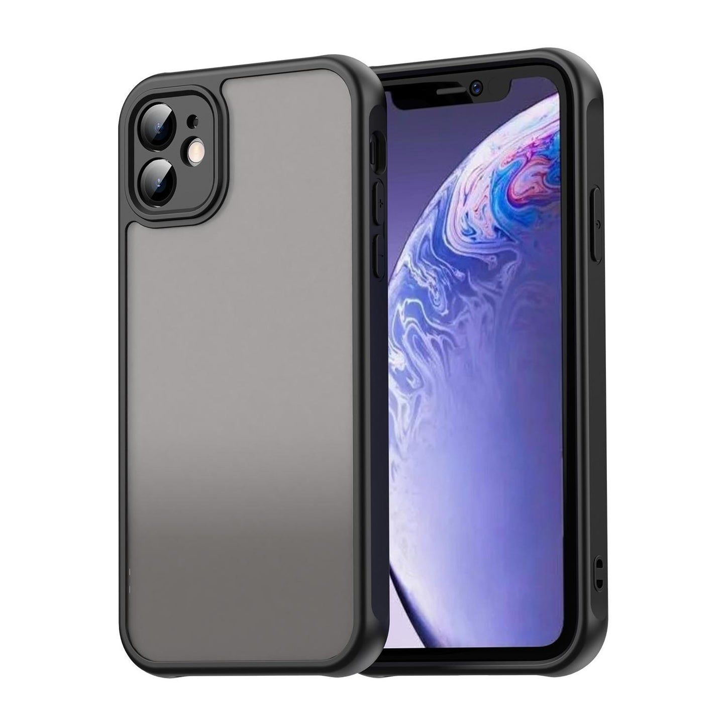 Apple iPhone 11 TPU Hybrid PC Frosted Phone Case with Durable Scratch, Dirt & Wear Protection, Precise Cutouts, Lightweight Easy-Fit Slim Cover