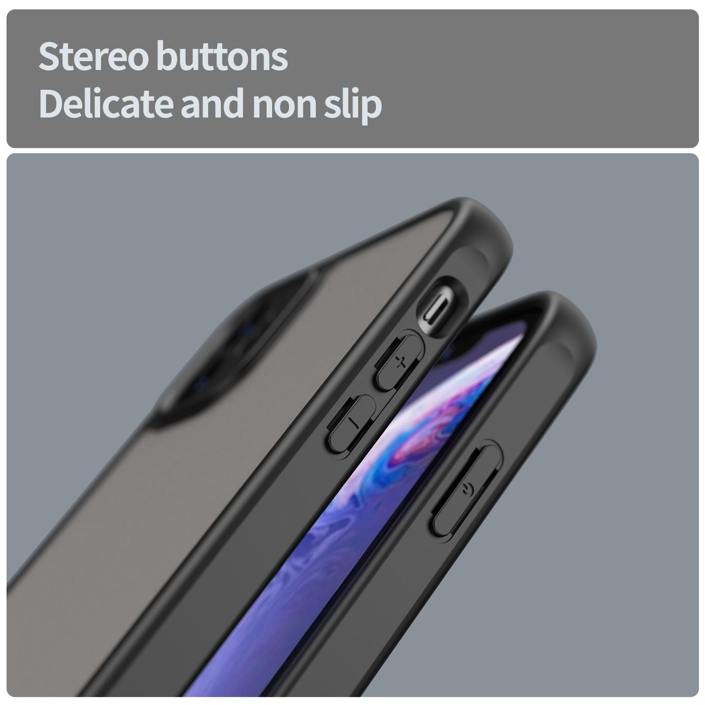 Apple iPhone 11 TPU Hybrid PC Frosted Phone Case with Durable Scratch, Dirt & Wear Protection, Precise Cutouts, Lightweight Easy-Fit Slim Cover