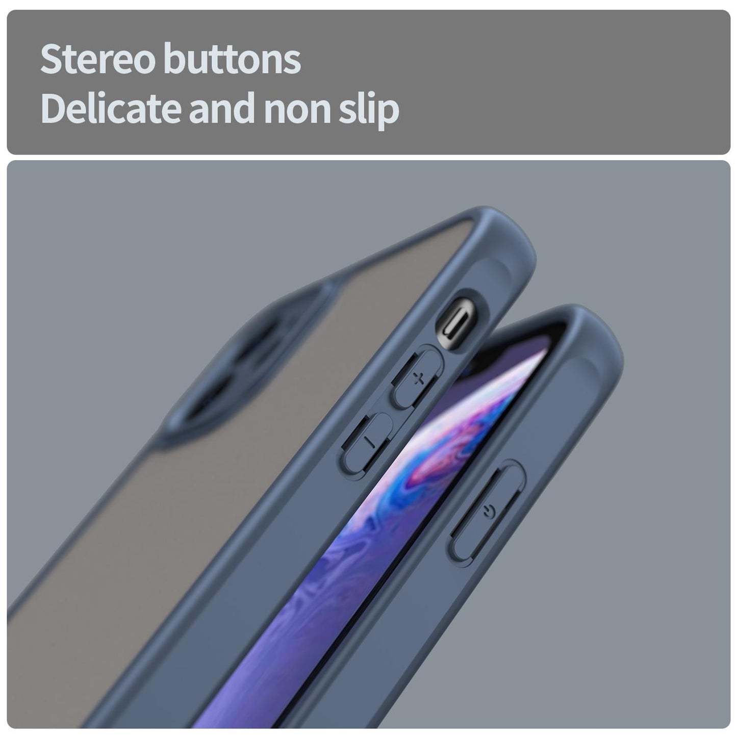 Apple iPhone 11 TPU Hybrid PC Frosted Phone Case with Durable Scratch, Dirt & Wear Protection, Precise Cutouts, Lightweight Easy-Fit Slim Cover