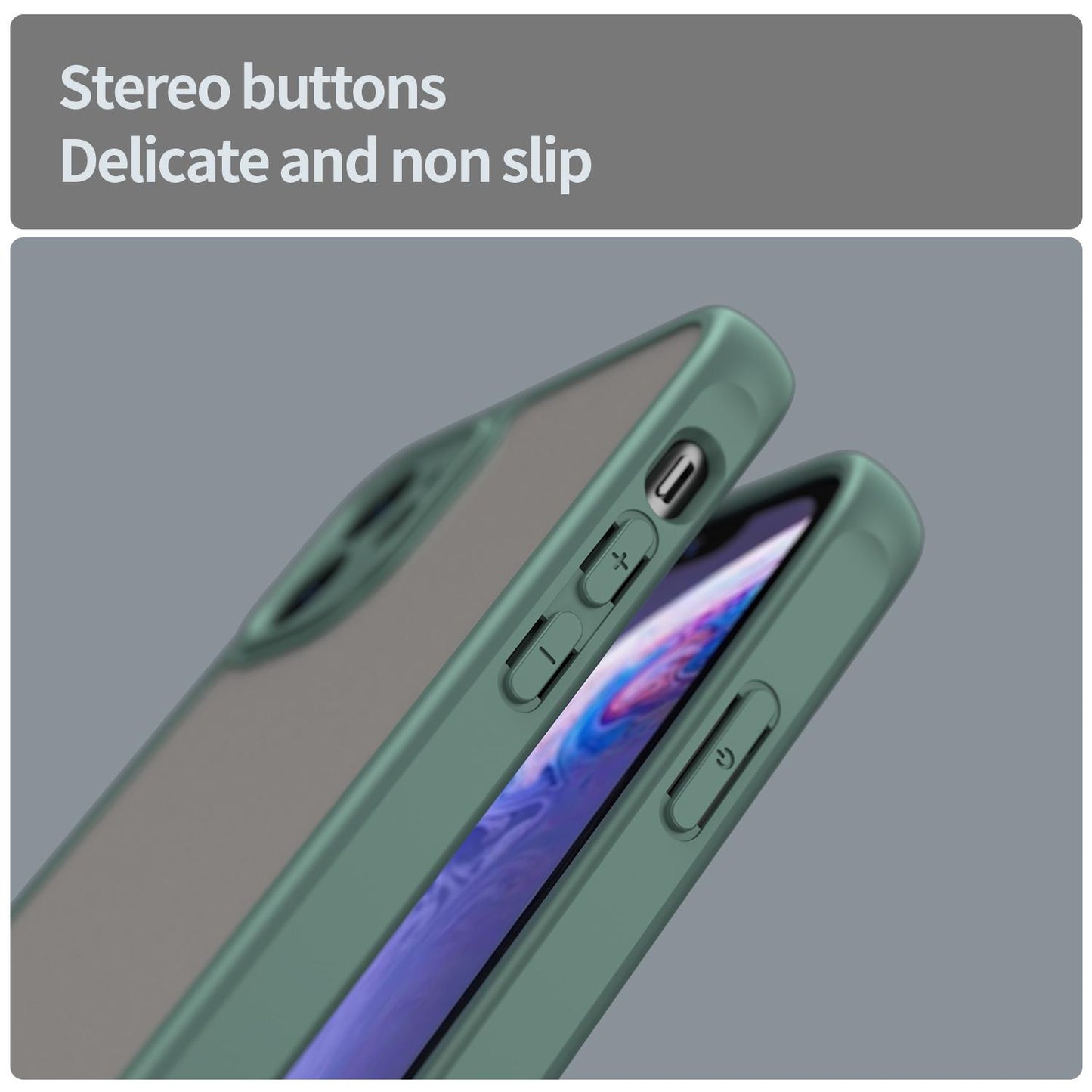 Apple iPhone 11 TPU Hybrid PC Frosted Phone Case with Durable Scratch, Dirt & Wear Protection, Precise Cutouts, Lightweight Easy-Fit Slim Cover