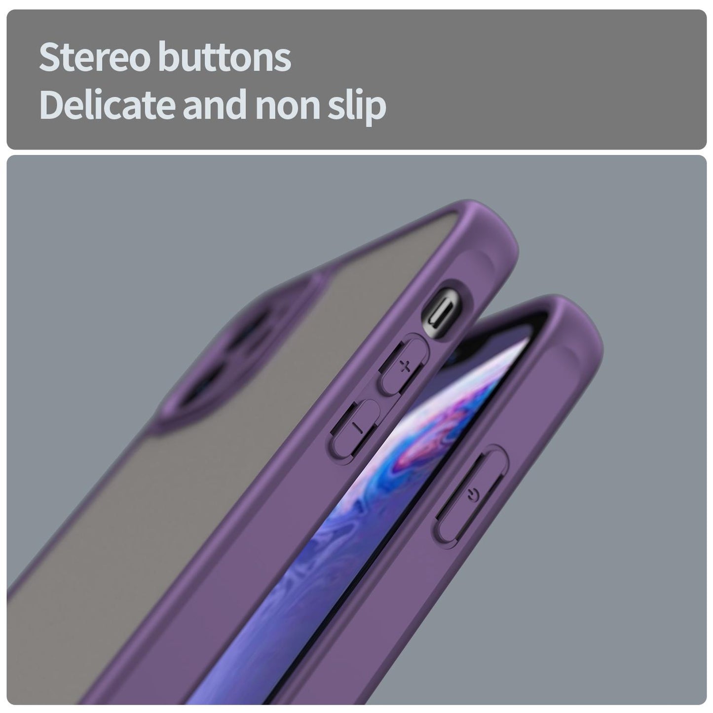 Apple iPhone 11 TPU Hybrid PC Frosted Phone Case with Durable Scratch, Dirt & Wear Protection, Precise Cutouts, Lightweight Easy-Fit Slim Cover