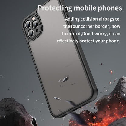 Apple iPhone 11 Pro Max TPU Hybrid PC Frosted Phone Case with Durable Scratch, Dirt & Wear Protection, Precise Cutouts, Lightweight Easy-Fit Slim Cover