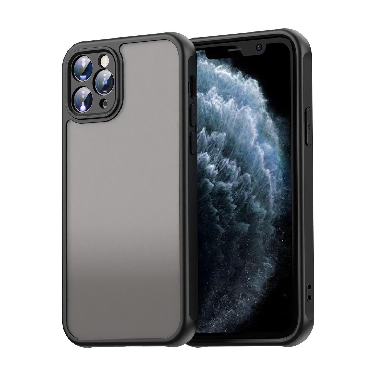 Apple iPhone 11 Pro TPU Hybrid PC Frosted Phone Case with Durable Scratch, Dirt & Wear Protection, Precise Cutouts, Lightweight Easy-Fit Slim Cover