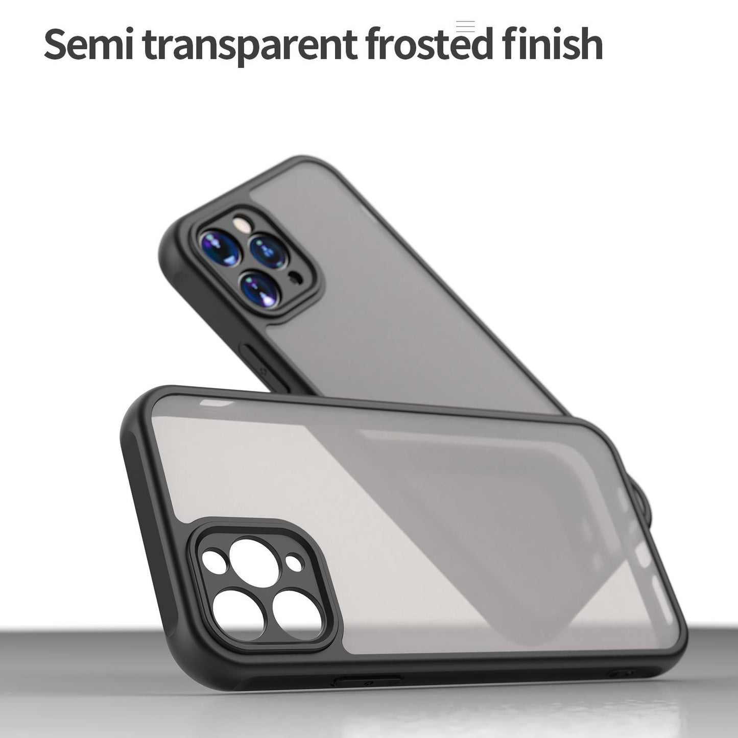 Apple iPhone 11 Pro TPU Hybrid PC Frosted Phone Case with Durable Scratch, Dirt & Wear Protection, Precise Cutouts, Lightweight Easy-Fit Slim Cover