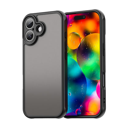 Apple iPhone 17 TPU Hybrid PC Frosted Phone Case with Durable Scratch, Dirt & Wear Protection, Precise Cutouts, Lightweight Easy-Fit Slim Cover