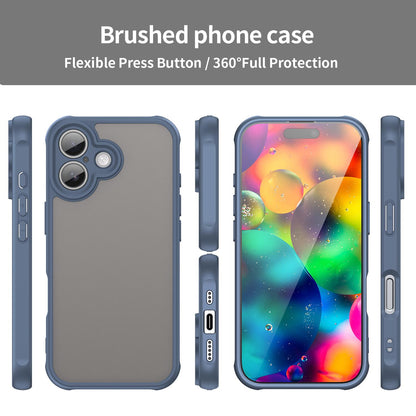 Apple iPhone 17 TPU Hybrid PC Frosted Phone Case with Durable Scratch, Dirt & Wear Protection, Precise Cutouts, Lightweight Easy-Fit Slim Cover