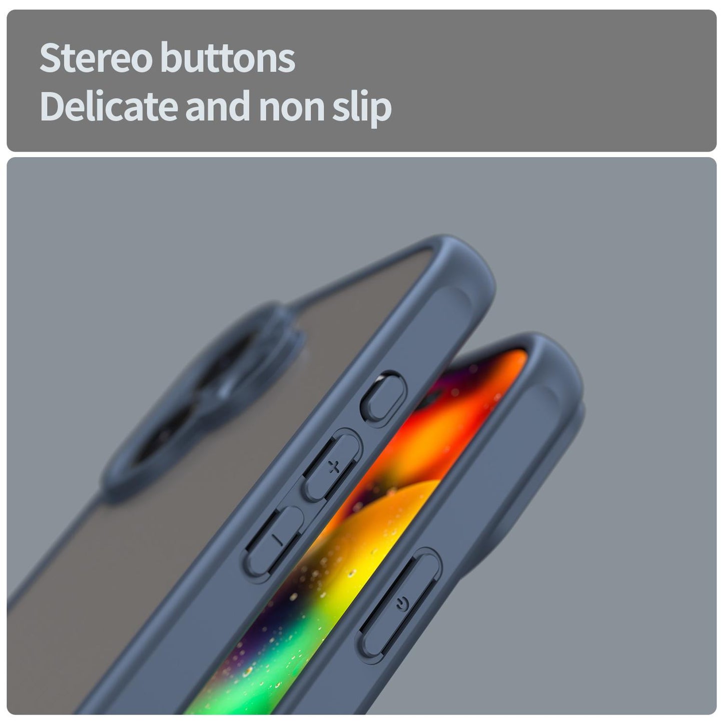 Apple iPhone 17 TPU Hybrid PC Frosted Phone Case with Durable Scratch, Dirt & Wear Protection, Precise Cutouts, Lightweight Easy-Fit Slim Cover