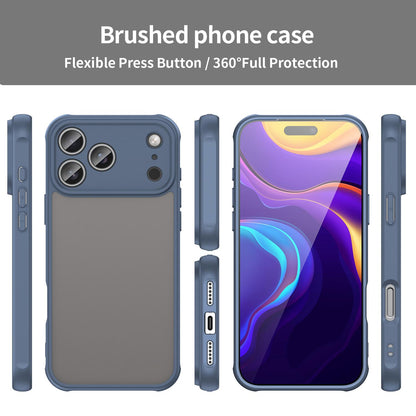 Apple iPhone 17 Pro Max TPU Hybrid PC Frosted Phone Case with Durable Scratch, Dirt & Wear Protection, Precise Cutouts, Lightweight Easy-Fit Slim Cover