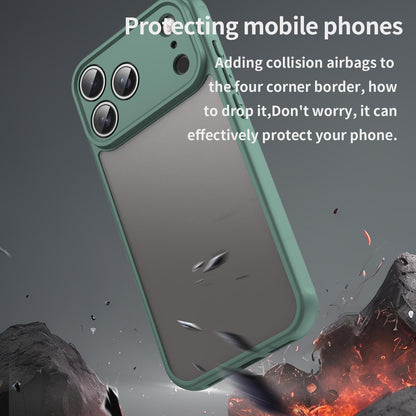 Apple iPhone 17 Pro Max TPU Hybrid PC Frosted Phone Case with Durable Scratch, Dirt & Wear Protection, Precise Cutouts, Lightweight Easy-Fit Slim Cover