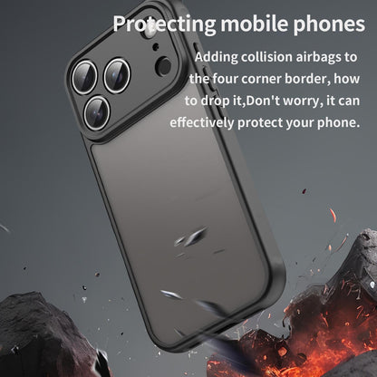 Apple iPhone 17 Pro TPU Hybrid PC Frosted Phone Case with Durable Scratch, Dirt & Wear Protection, Precise Cutouts, Lightweight Easy-Fit Slim Cover