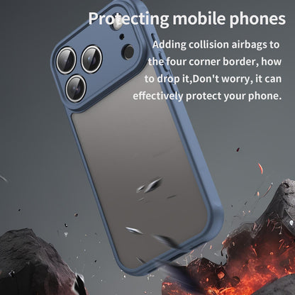 Apple iPhone 17 Pro TPU Hybrid PC Frosted Phone Case with Durable Scratch, Dirt & Wear Protection, Precise Cutouts, Lightweight Easy-Fit Slim Cover