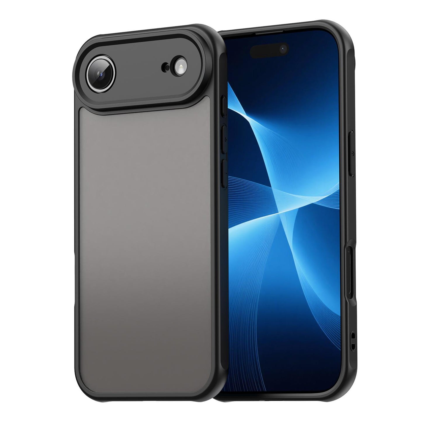 Apple iPhone Air TPU Hybrid PC Frosted Phone Case with Durable Scratch, Dirt & Wear Protection, Precise Cutouts, Lightweight Easy-Fit Slim Cover
