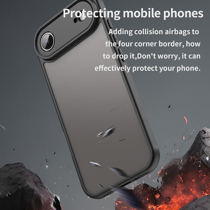 Apple iPhone Air TPU Hybrid PC Frosted Phone Case with Durable Scratch, Dirt & Wear Protection, Precise Cutouts, Lightweight Easy-Fit Slim Cover