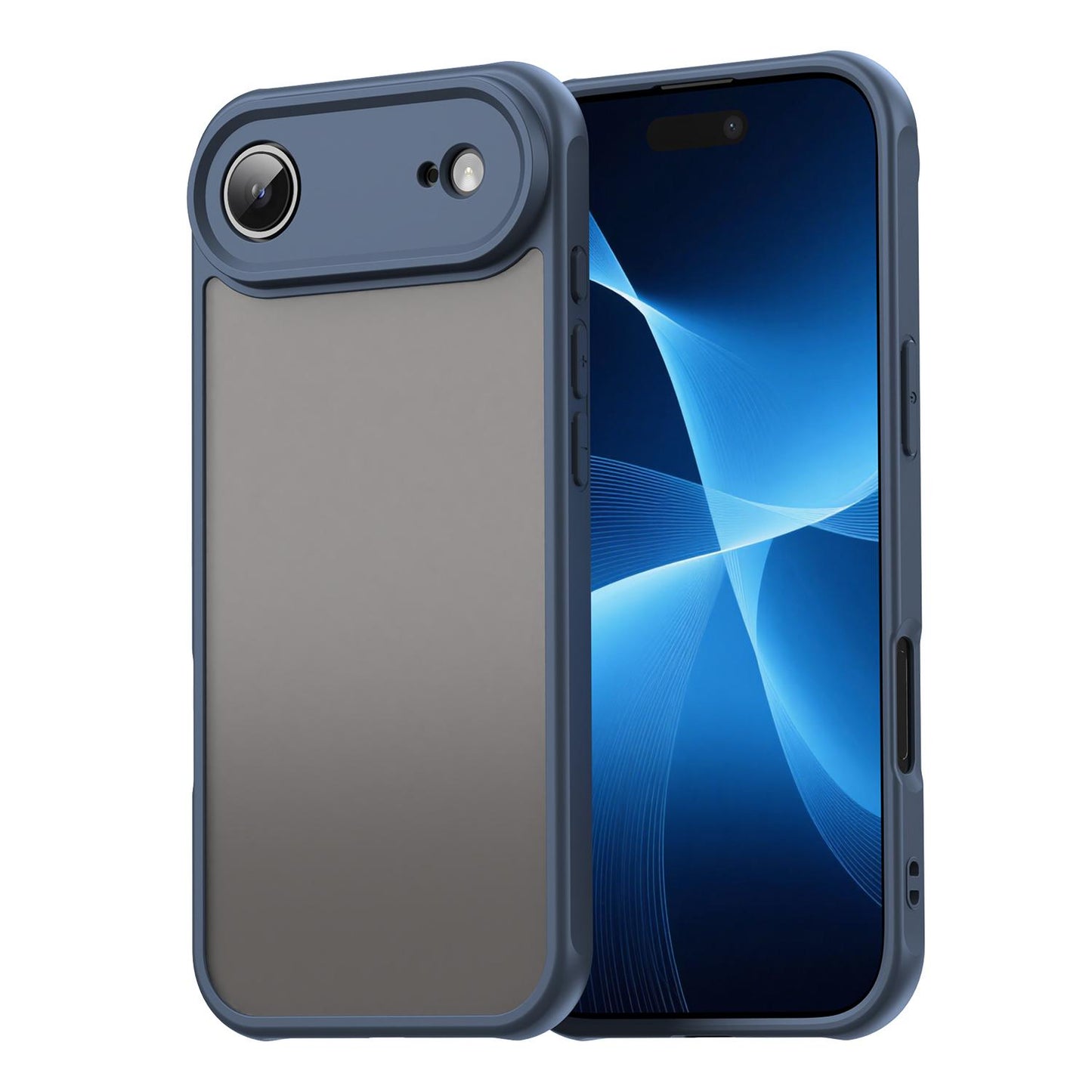Apple iPhone Air TPU Hybrid PC Frosted Phone Case with Durable Scratch, Dirt & Wear Protection, Precise Cutouts, Lightweight Easy-Fit Slim Cover