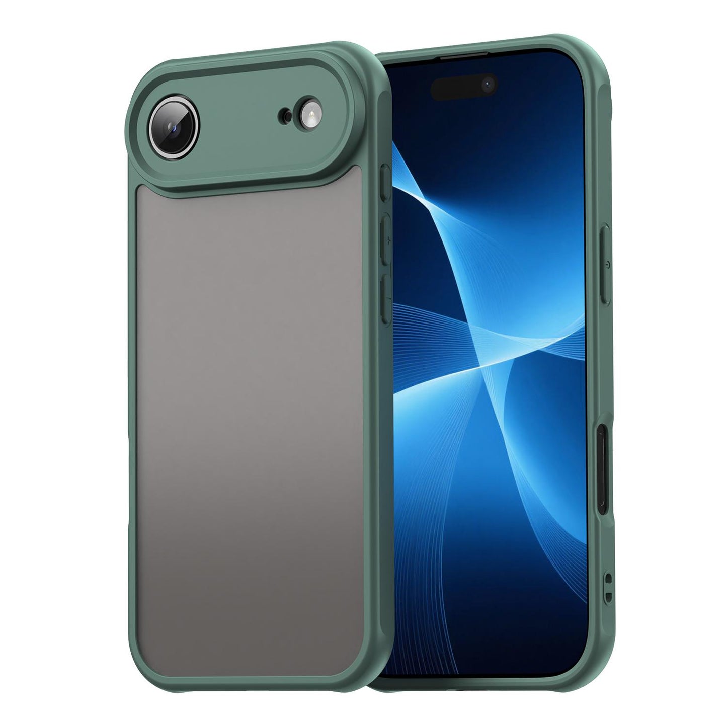 Apple iPhone Air TPU Hybrid PC Frosted Phone Case with Durable Scratch, Dirt & Wear Protection, Precise Cutouts, Lightweight Easy-Fit Slim Cover